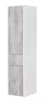 Пенал «Roca» Ronda 32 подвесной бетон/белый левый