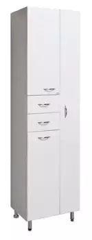 Пенал «Runo» Эконом 50 с корзиной белый правый