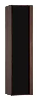 Пенал «Vitra» Metropole 40 подвесной чёрный/сливовое дерево левый