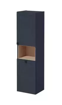 Пенал «Vitra» Root Classic 40 подвесной с корзиной матовый тёмно-синий правый