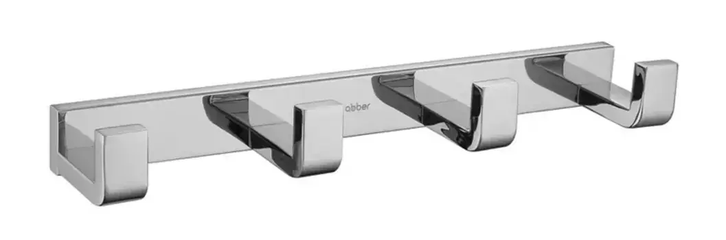 Планка с крючками «Abber» Westen AA1751 на стену хром