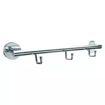 Планка с крючками «Fora» Long L005 на стену хром