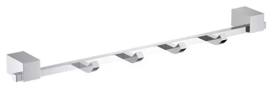 Планка с крючками «Schein» Rembrandt 061-4CH на стену хром