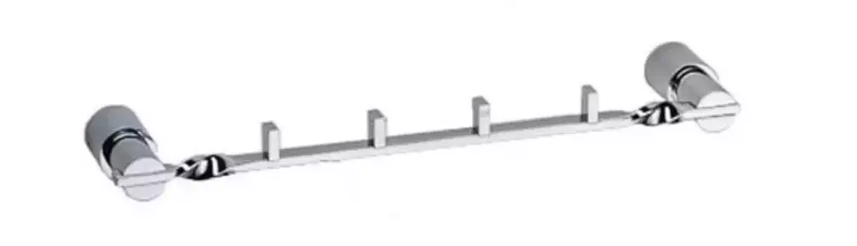 Планка с крючками «Schein» Van-Gogh 051*4B на стену хром