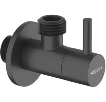 Подключение для душевого шланга «Акватек» AQ2452MB чёрное матовое
