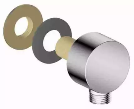 Подключение для душевого шланга «Акватек» AQ2454CR хром