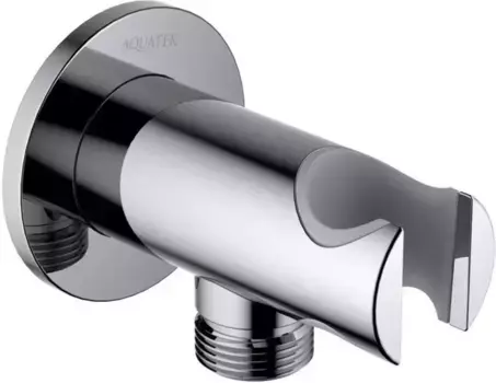 Подключение для душевого шланга «Акватек» AQ2460CR с держателем для лейки хром
