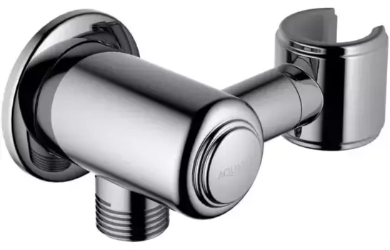 Подключение для душевого шланга «Акватек» Классик AQ2462CR с держателем для лейки хром