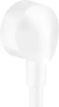 Подключение для душевого шланга «Hansgrohe» FixFit 27454700 белое матовое