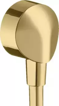 Подключение для душевого шланга «Hansgrohe» FixFit 27454990 полированное золото