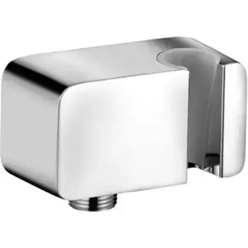 Подключение для душевого шланга «Kludi» A-QA 6556005-00 с держателем для лейки хром