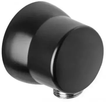 Подключение для душевого шланга «Kludi» Sirena 6306139-00 чёрное матовое