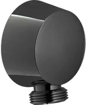 Подключение для душевого шланга «Nobili» чёрное