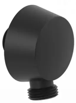 Подключение для душевого шланга «Paffoni» ZACC130NO чёрное матовое