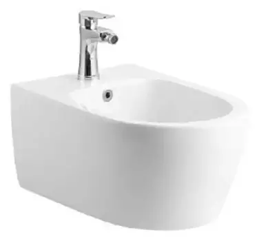 Подвесное биде «Акватек» Европа New AQ1006-00 белое