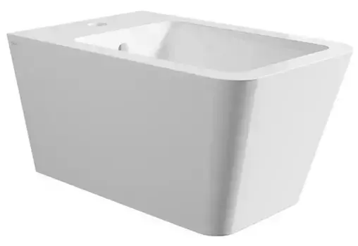 Подвесное биде «Alice» Hide 31220101SET белое глянцевое