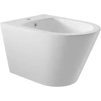 Подвесное биде «Aqueduto» Cone CON0310 белое глянцевое