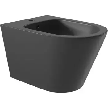 Подвесное биде «Aqueduto» Cone CON0340 черное матовое