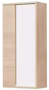 Подвесной шкаф «Aquaton» Бостон 40 подвесной белый/дуб эврика левый