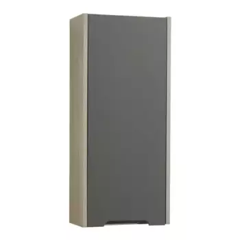 Подвесной шкаф «Aquaton» Оливия 35 подвесной грей/дуб Ойстер левый