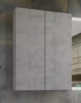 Подвесной шкаф «Comforty» Осло 60 подвесной светлый бетон