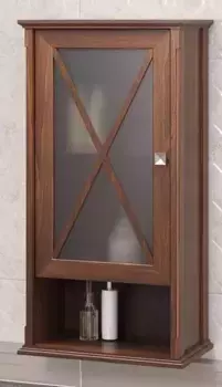 Подвесной шкаф из массива «Opadiris» Палермо 46 подвесной светлый орех левый