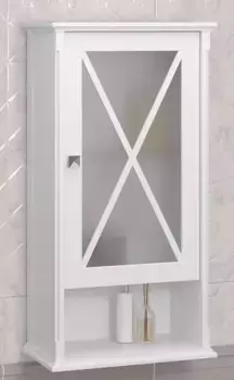 Подвесной шкаф из массива «Opadiris» Палермо 46 подвесной белый правый