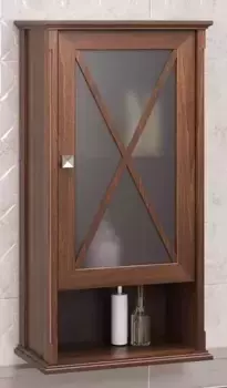 Подвесной шкаф из массива «Opadiris» Палермо 46 подвесной светлый орех правый