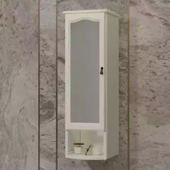 Подвесной шкаф из массива «Opadiris» Риспекто 30 подвесной слоновая кость левый