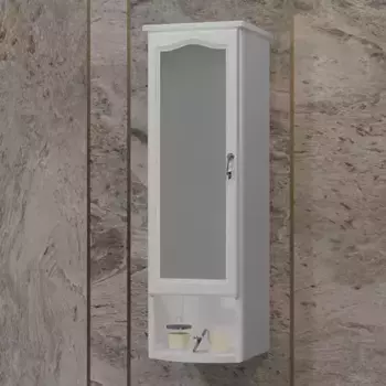 Подвесной шкаф из массива «Opadiris» Риспекто 30 подвесной белый левый