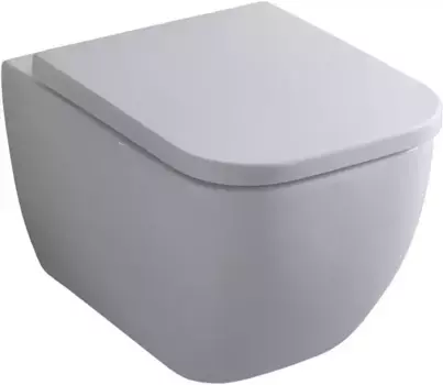 Подвесной унитаз безободковый «Allen Brau» Infinity 4.21004.20/4.21010.20 белый с сиденьем дюропласт с микролифтом белое