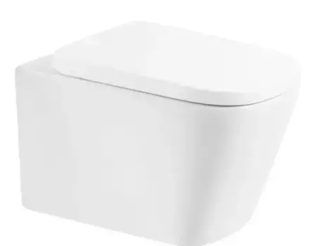 Подвесной унитаз безободковый «Belbagno» Albano BB120CHR белый (BB120SC) с сиденьем дюропласт с микролифтом