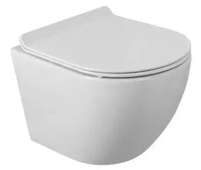 Подвесной унитаз безободковый «Belbagno» Sfera-Tor BB046CH-TOR/BB2011SC белый с сиденьем дюропласт с микролифтом белое