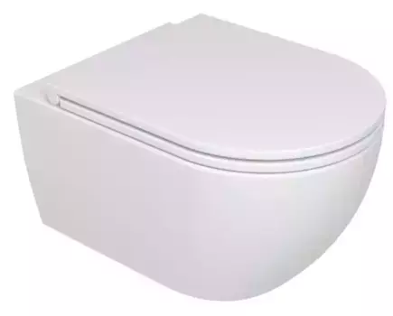 Подвесной унитаз безободковый «GSG» Like LKWCSO001 (LKCOPRSLTICR001) Bianco matt с сиденьем с микролифтом