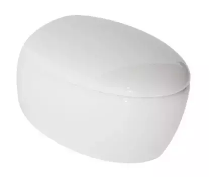 Подвесной унитаз безободковый «GSG» Touch TOWCSOSC000/TOCOPRTICR000/ACS40 белый с сиденьем дюропласт с микролифтом