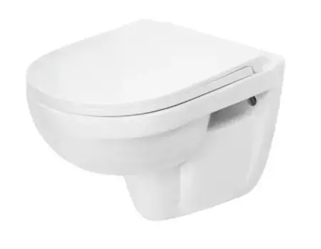 Подвесной унитаз «Sanita Luxe» Best BSTSLWH0104 белый с сиденьем дюропласт с микролифтом белое