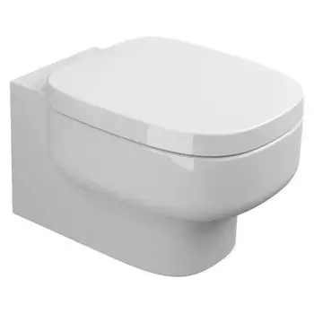 Подвесной унитаз «Sanitana» Be You белый с сиденьем термопласт с микролифтом белый