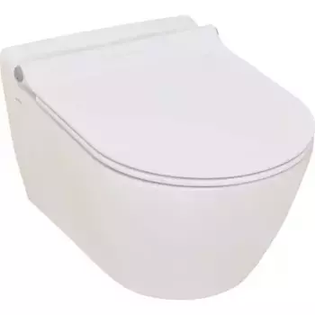 Подвесной унитаз «Serel» SM25SL Smart белый с сиденьем дюропласт с микролифтом белое