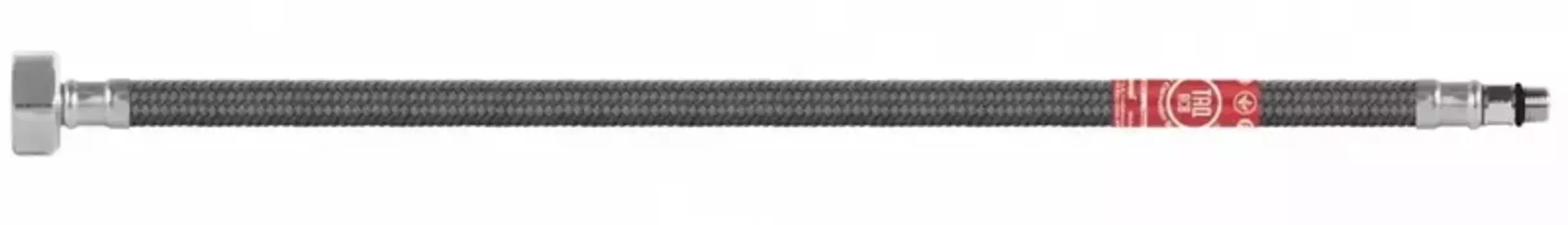 Подводка гибкая для смесителя «Tucai» 1/2-M10x1 L17 0.4м в полимерной (антикоррозийной) оплетке (1шт.) 40 см