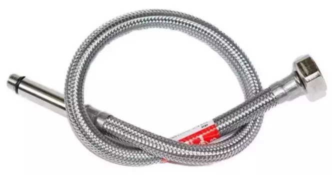 Подводка гибкая для смесителя «Tucai» 1/2-M10x1 L37 0.4м в полимерной (антикоррозийной) оплетке (1шт.) 40 см