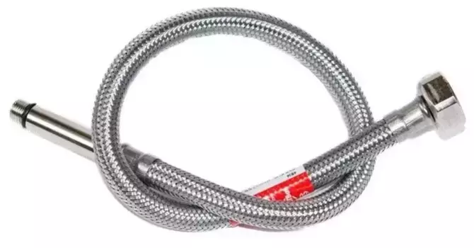Подводка гибкая для смесителя «Tucai» 1/2-M10x1 L37 0.5 в полимерной (антикоррозийной) оплетке (1шт.) 50 см