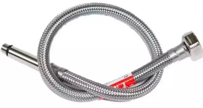 Подводка гибкая для смесителя «Tucai» 1/2-M10x1 L37 0.8м в полимерной (антикоррозийной) оплетке (1шт.) 80 см