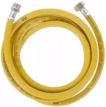 Подводка гибкая ПВХ, армированный полиэфирной нитью «Зип-Флекс» 71005У L=350см Г1/2"-Ш1/2" для газа (1шт.) 350 см