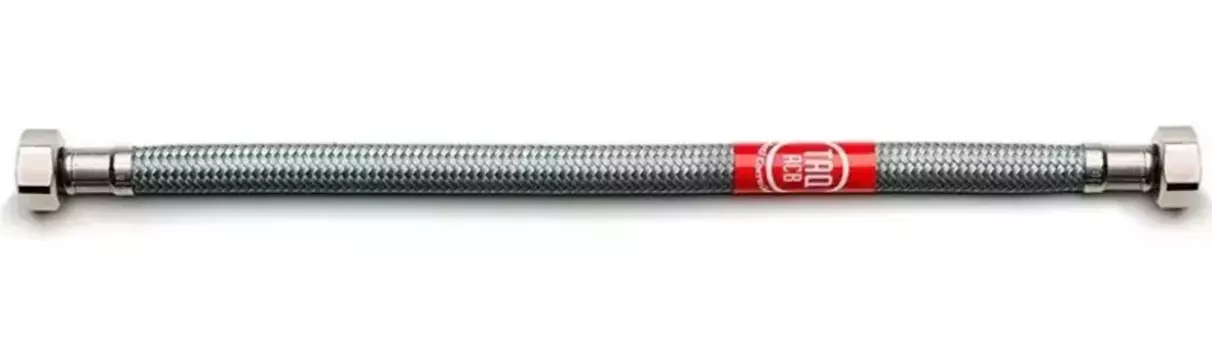 Подводка гибкая «Tucai» 1/2"-1/2" Г/ Г 0,3 м в полимерной оплетке (1шт.) 30 см