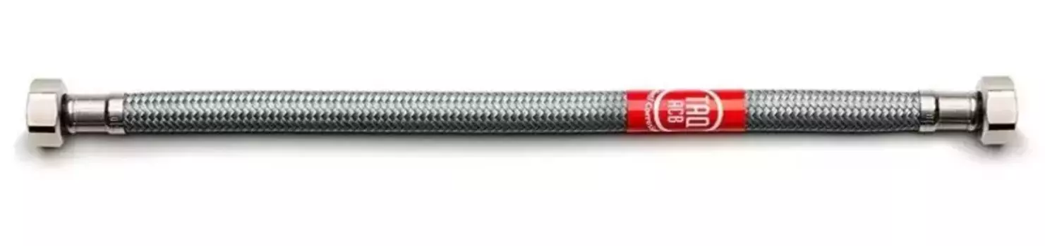 Подводка гибкая «Tucai» 1/2"-1/2" Г/ Г 0,4 м в полимерной оплетке (1шт.) 40 см