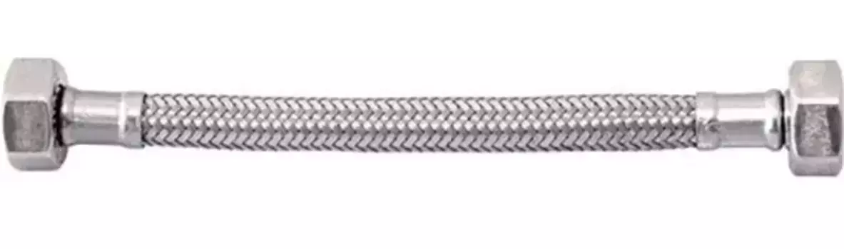 Подводка гибкая в нержавеющей оплётке «Remer» DN8 Г1/2"-Г1/2" (1шт.) 50 см