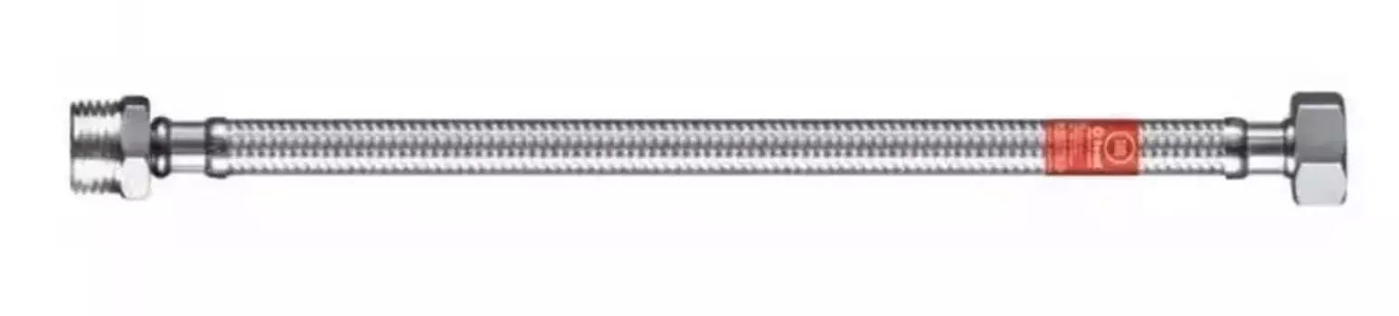 Подводка гибкая в нержавеющей оплётке «Tucai» 1/2"-1/2" Г/ Ш 0,6 м (1шт.) 60 см