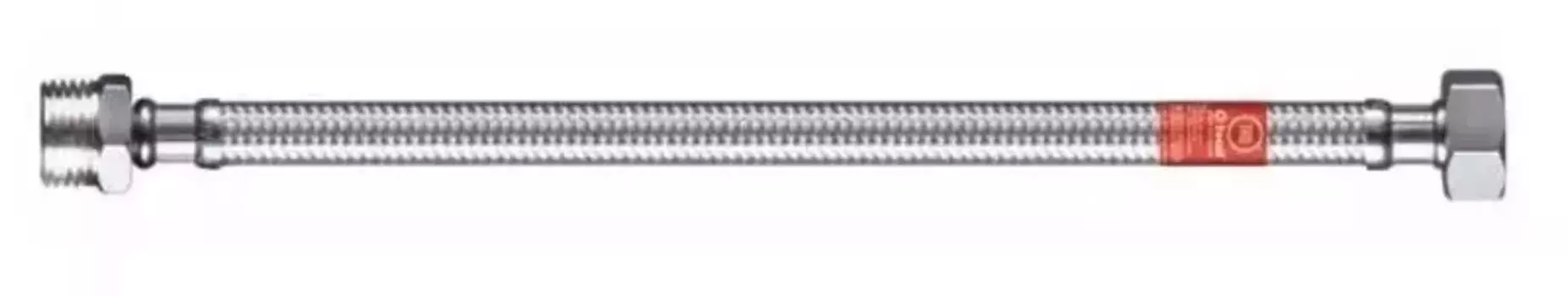 Подводка гибкая в нержавеющей оплётке «Tucai» 3/8"-1/2" Г/Ш 0,6 м (1шт.) 60 см