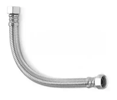 Подводка гибкая в нержавеющей оплётке «Tucai» 3/4"-3/4" Г/Г 1 м (1шт.) 100 см