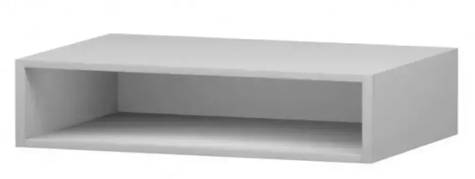 Полка «Am.Pm» Gem 75 подвесная белый глянец